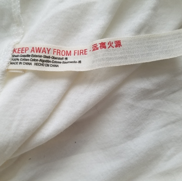 FP Beach Free People Henley Dress White Long Sleeve Size Small - Picture 10 of 11